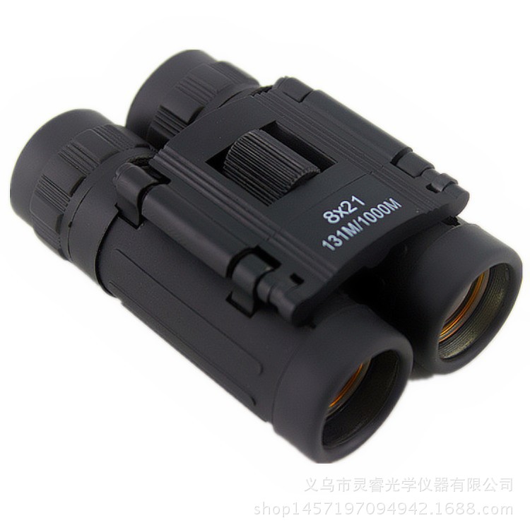 Venta directa de fábrica 8X21 binoculares secos de blanco portátil de alta definición no infrarrojo ligero concierto turístico details Picture