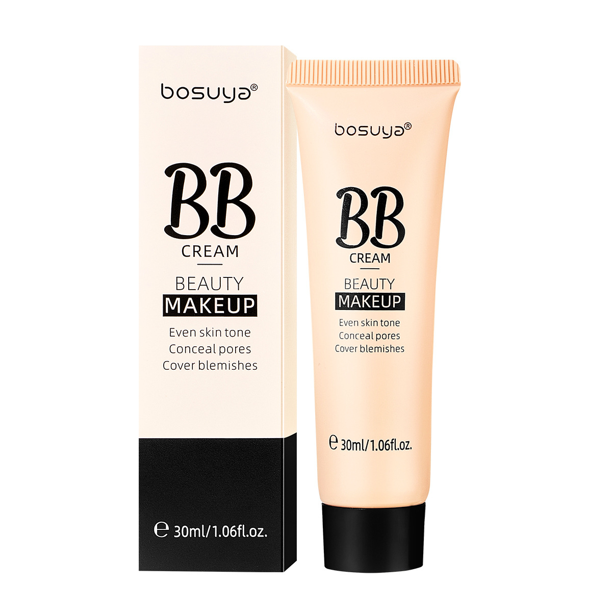 【 Cross-border Exclusive 】Bosuya Long-lasting Moisturizing Concealer Foundation, Pore-Invisible and Non-Smudging bb Cream Wholesale Item Picture