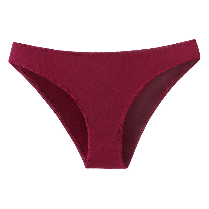 Pure cotton underpants for women, low-waisted Japanese style, large size, semi-hip-hugging, comfortable, skin-friendly and breathable. Triangular pants for girls, breathable with all-cotton crotch Item Picture