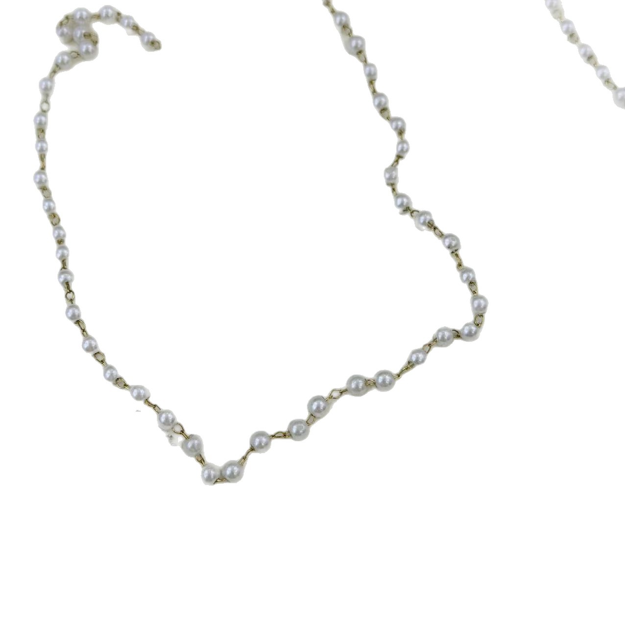 Cross-border light cadena de perlas de oro de lujo hecho a mano accesorios accesorios collares accesorios materiales semiacabados accesorios accesorios accesorios accesorios accesorios accesorios accesorios accesorios accesorios accesorios Item Picture