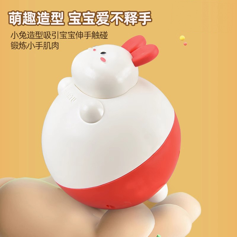 Cross-border baby toys 0-1-year-old unbreakable dolls for children consume their physical strength 3 Early education and intelligence 6 ringing bells for newborns Specification image