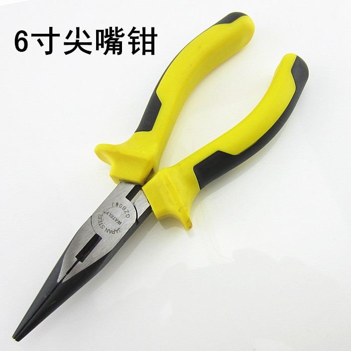 Wholesale of pliers, wire cutters, pointed nose cutters, diagonal nose cutters, and hardware tools. Industrial-grade, pointed nose, long nose, and multi-functional details Picture