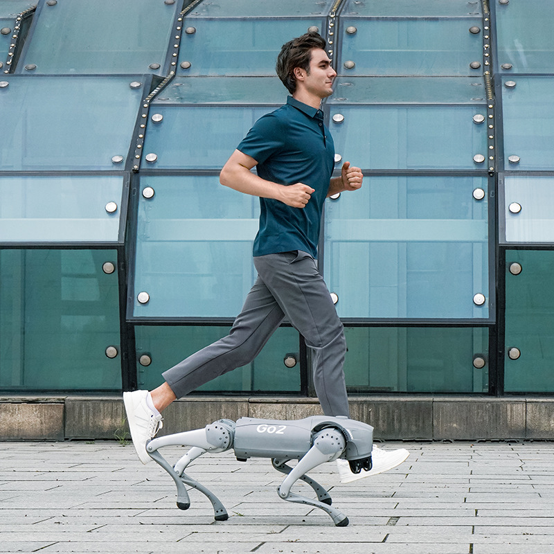AI big intelligent RobotInteractiveHandshakeMechanicalDog intelligent interactive model Specification image