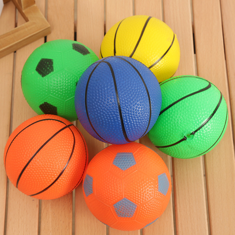 足球篮球室内玩具皮球儿童玩具球宝宝婴儿幼儿拍拍球一岁跳跳球