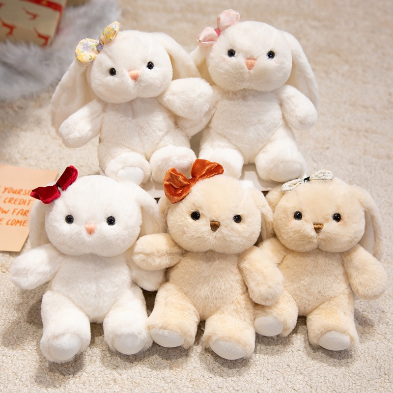Sweet Sen's cute Mantua little rabbit plush toy, wearing a skirt, long-eared rabbit doll, a gift for girls Application Scenario