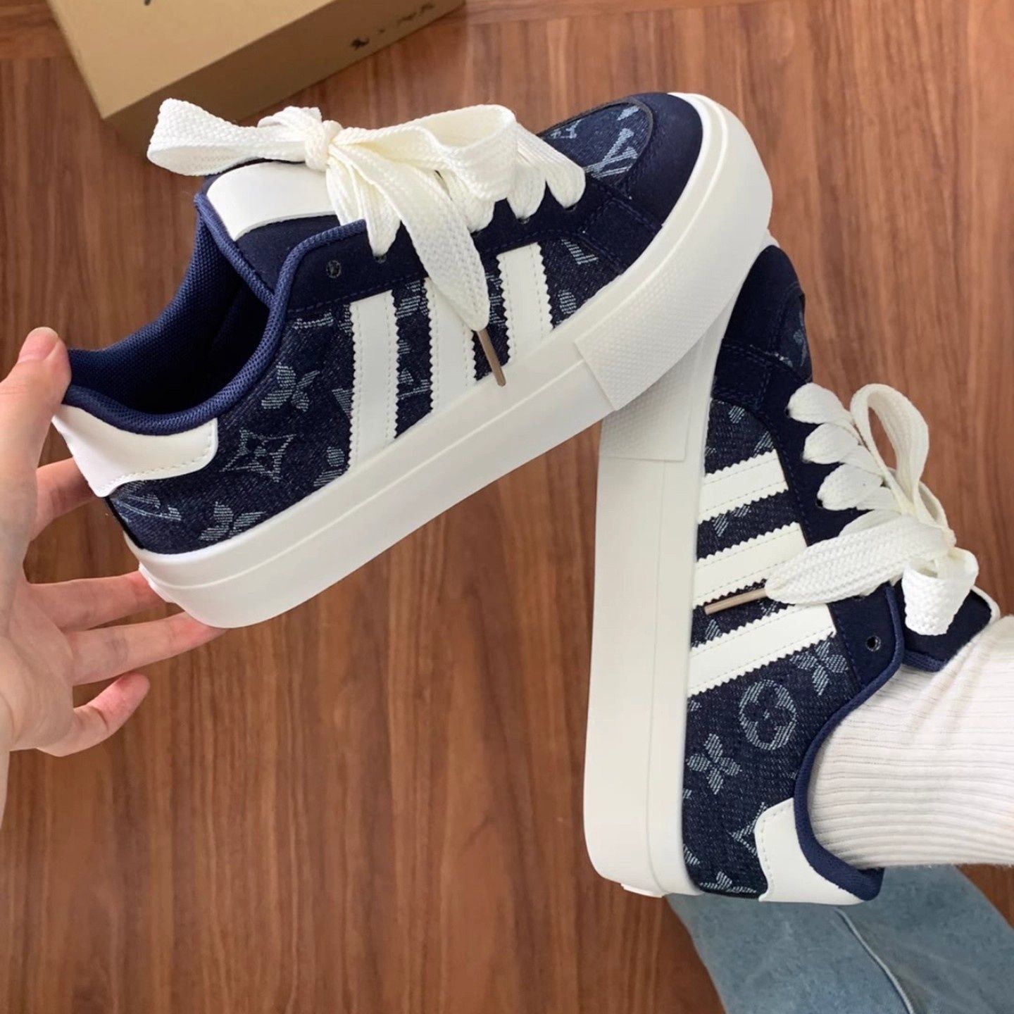 韩版百搭小香风板鞋女2025春秋新款帆布鞋原创休闲运动鞋小白鞋子