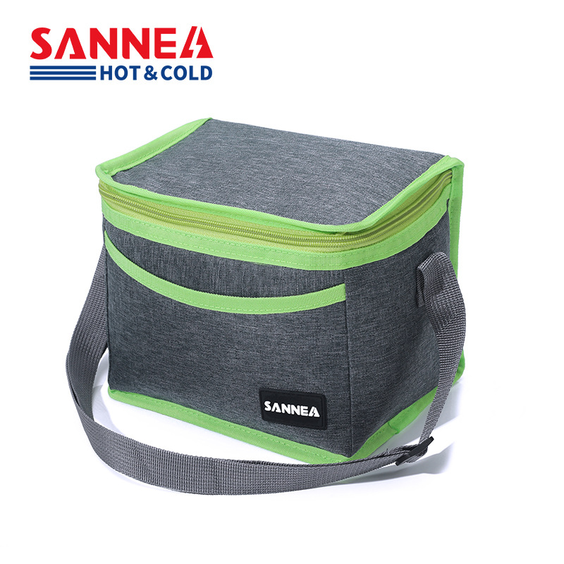 SAN Neng's new student lunch insulated bag, large-capacity portable lunch insulated bag, bento box, and outdoor portable lunch box