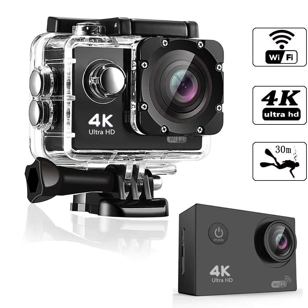 Cámara de deportes al aire libre 4K wifi deportes DV hd waterproof buceo cámara de deportes cámara de acción details Picture