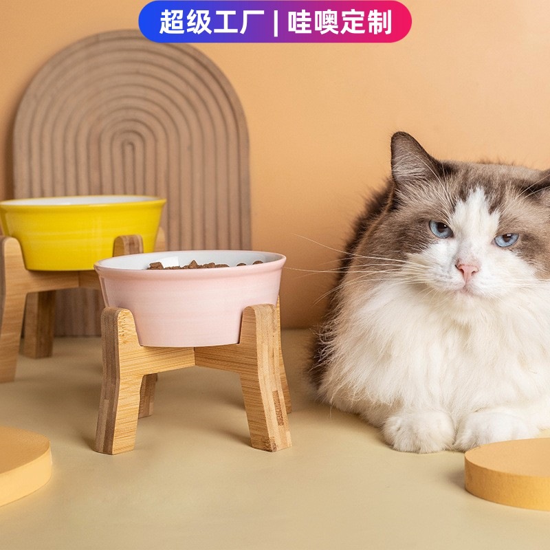 Smart pet supplies for cats, cat bowls, pet bowls, automatic feeders, large-capacity anti-spill design