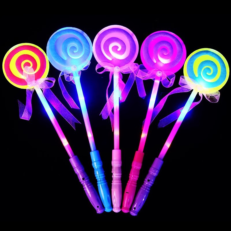 Magic wand, shining fairy wand, concert glow sticks with lights, creative children's luminous toys, night market, street stall supplies Specification image