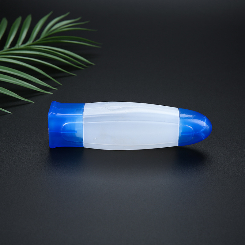Doble cabezal gel split pack botella vacía protector solar botella vacía botella de gel líquido botella de pigmento botella de plástico PE fabricante suministro personalizado Specification image
