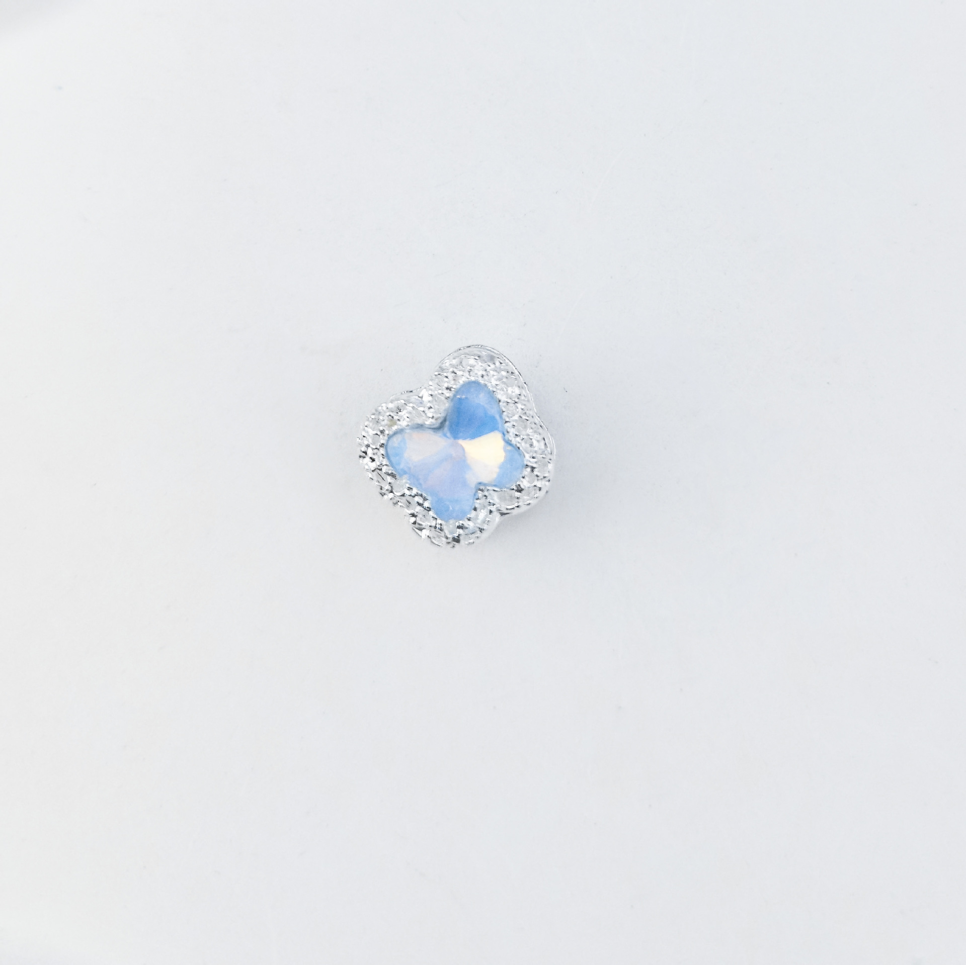 Alloy Butterfly Through Holes Can Pass Through Pen Bracelets, Bag Chains, Diy Handcrafted Heavy Industry Accessories, Butterfly Beads, Loose Beads details Picture