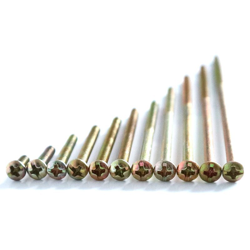 电视挂架/膨胀螺栓/螺栓配件/内外牙螺母/镀彩锌双头螺丝M8细节图