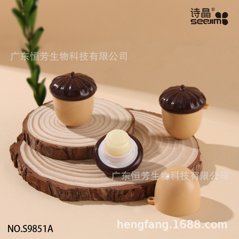 Shijing Lip Balm and Hand Cream Set, Plant and Nut Moisturizing Anti-Cracking, Refreshing and Delicate Fragrance Wholesale details Picture
