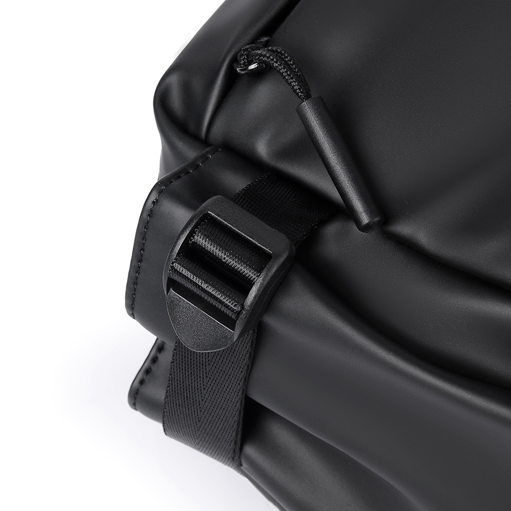 Bolsa de hombre nueva bolsa de cintura de hombre versión coreana bolsa de pecho simple bolsa de hombro simple bolsa de cintura deportiva bolsa de hombro simple de gran capacidad details Picture