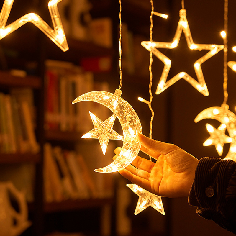 夹子灯串/灯串/灯串装饰挂件/过年彩灯/3线灯串细节图