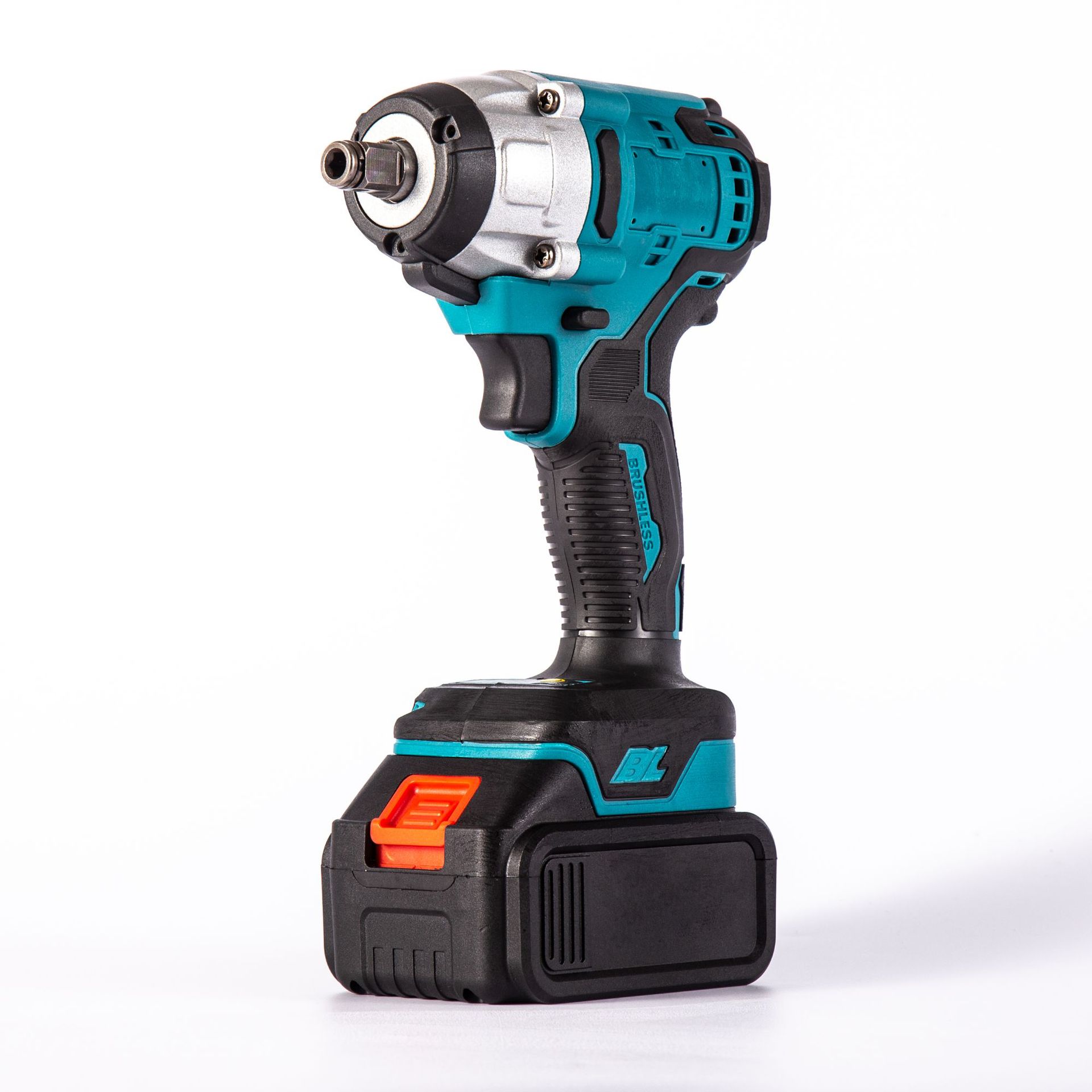 Electric screwdriver 21v brushless lithium battery high-power impact wrench, high-torque wrench, electric drill for tightening screws Item Picture