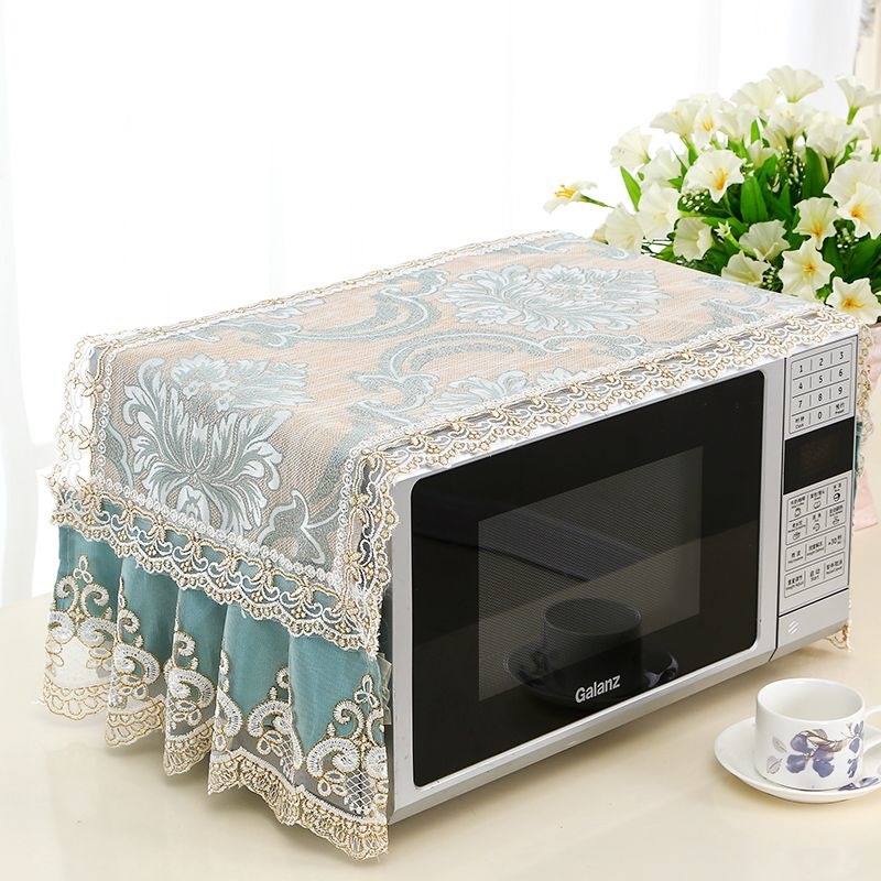 Midea microwave oven lace cover, home kitchen splash-proof cover, microwave oven protective case, home appliance accessories Specification image