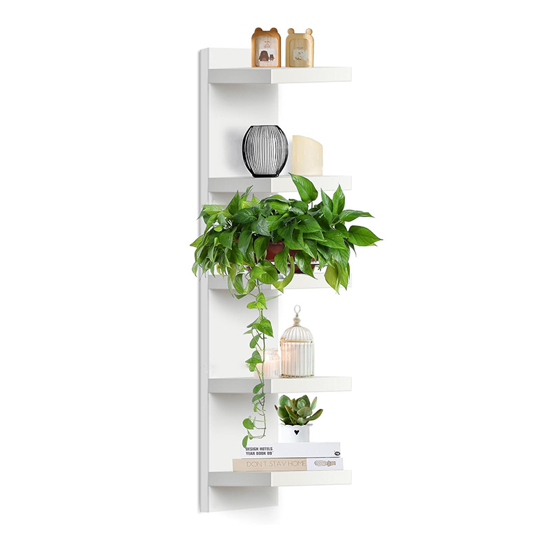 Cross-border wall-mounted multi-layer bracket home decoration storage rack, living room layer storage rack, partition rack Item Picture