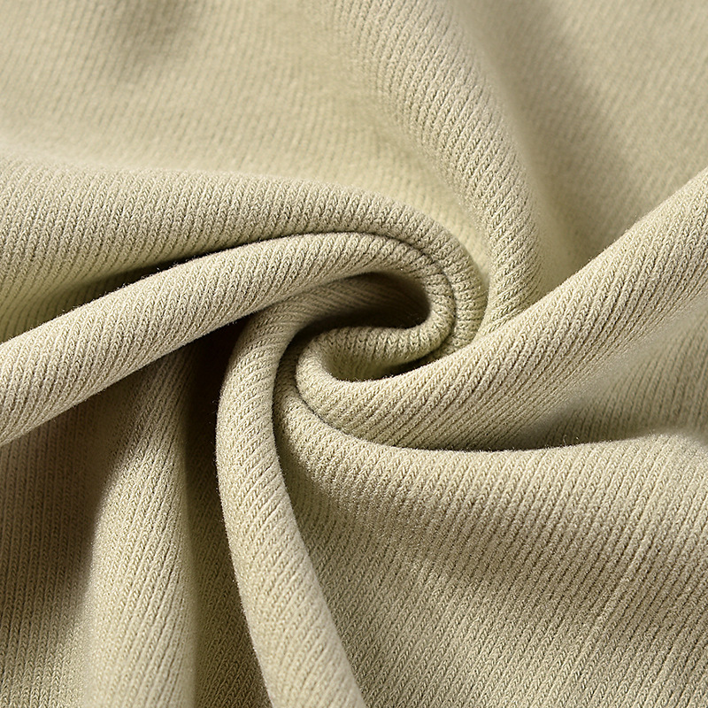 羊绒羊毛小坑条含真羊绒秋冬保暖长袖长裤卫裤面料