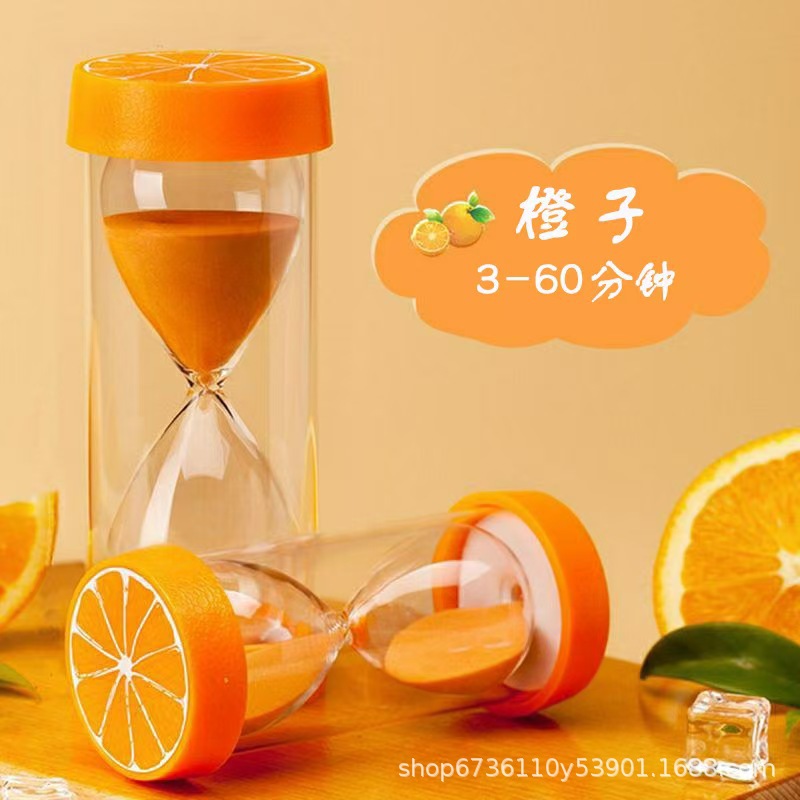 Hourglass timer for children, anti-drop // minute self-discipline learning time management, flowing sand bottle for the New Year