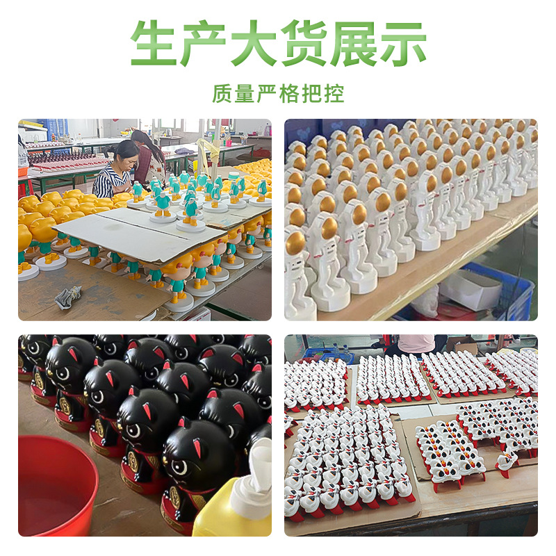 Custom-made plastic pvc soft rubber resin dolls, plush toys, hand figurines and mascots details Picture