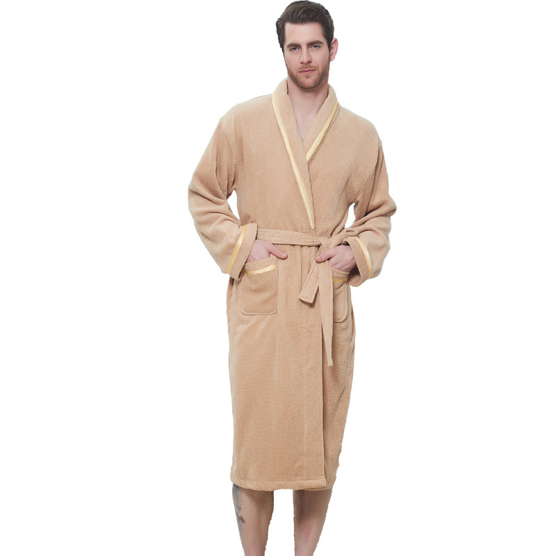 ثياب حمام فندق، مناشف قطنية نقية للبالغين Item Picture