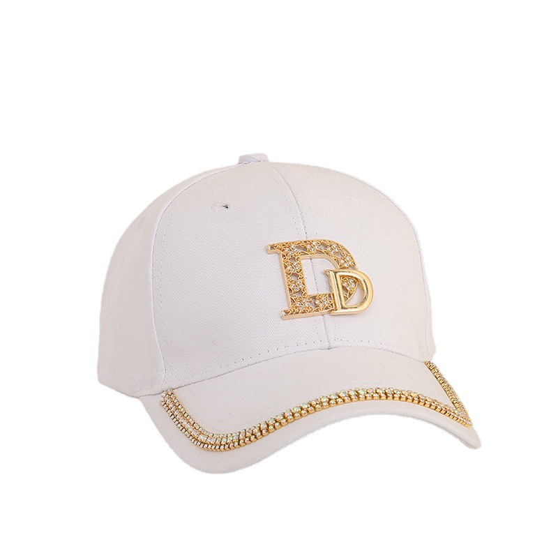 Spring and summer versatile baseball cap, the same style as the trendy Internet celebrity baseball cap. New summer letter-embroidered fashionable baseball cap for men Item Picture