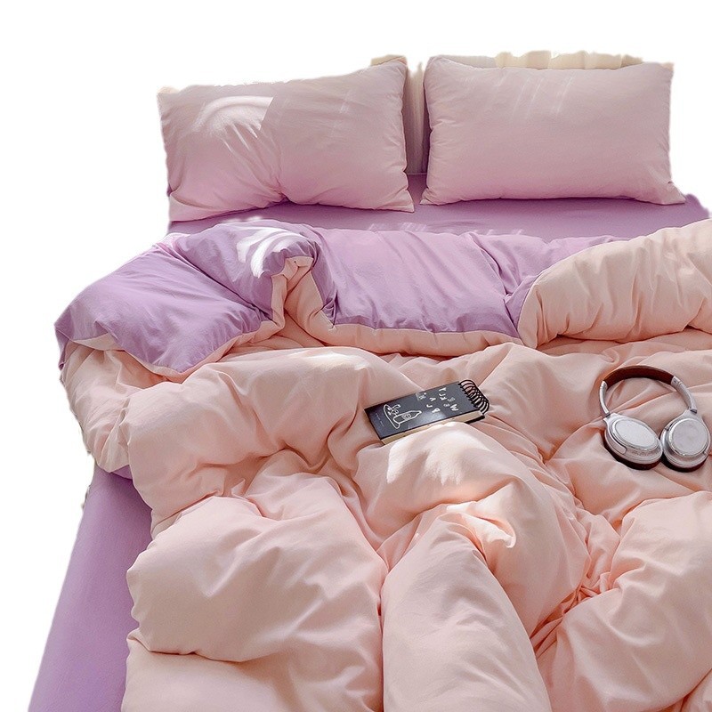 床上用品/家纺/床上四件套/家纺四件套/四件套白底实物图