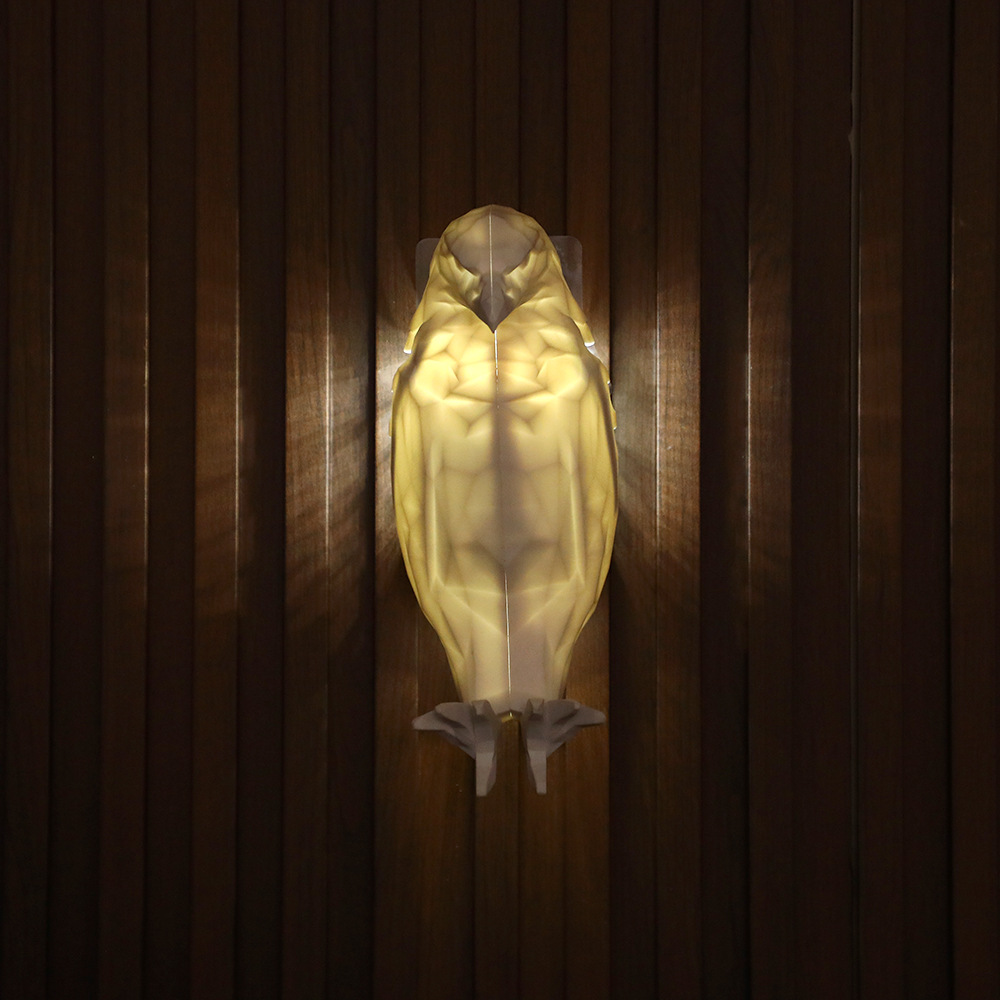 创意老鹰小夜灯炫酷墙面装饰灯室内派对氛围灯动物老鹰装饰小夜灯