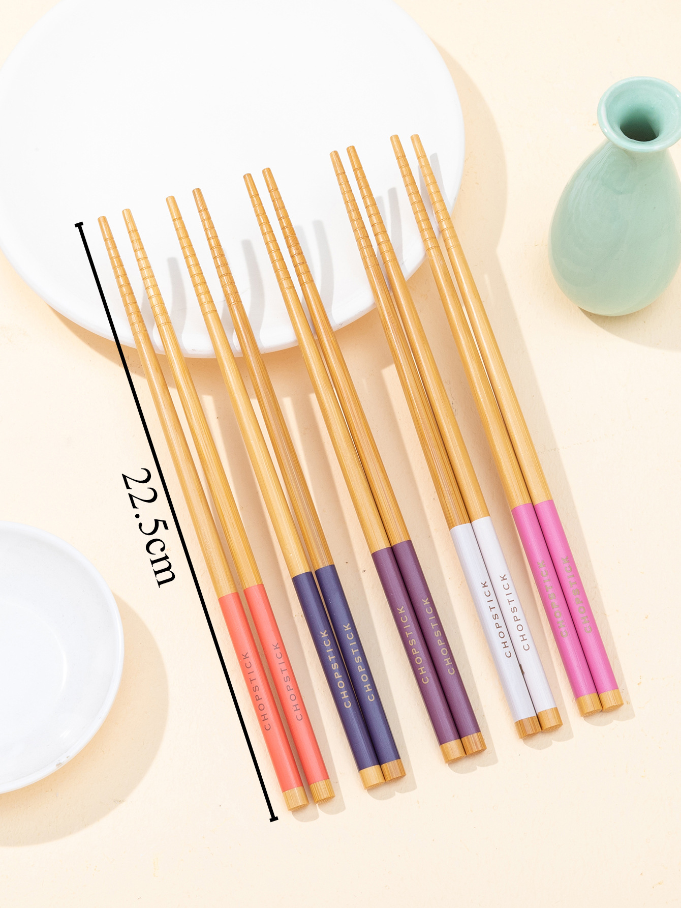Bamboo chopstick gift box, chopsticks details Picture