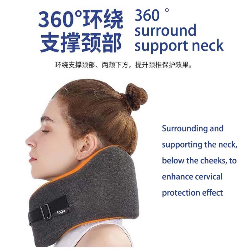 批发可收纳u型枕便携记忆棉旅行枕飞机高铁睡眠护颈枕u形枕U型枕 details Picture