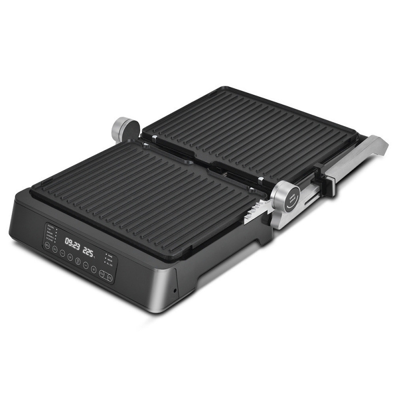 European and British standard cross-border two-in-one steak machine, sandwich machine, waffle machine, detachable intelligent display for breakfast details Picture