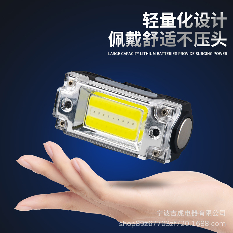 Cross-border mini sensor headlamp, fishing special strong light, ultra-bright cap lamp, ultra-long battery life, multi-functional, essential for sports Application Scenario