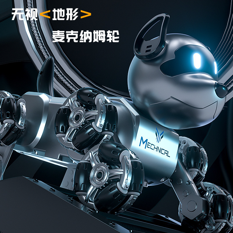 儿童2025新款玩具机器人八轮攀爬特技智能遥控遥控车儿童玩具产品图