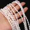 DIY jewelry accessories, handcrafted semi-finished products, and wholesale of natural freshwater white shell-shaped beads details Picture