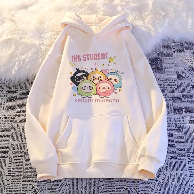 男女童卫衣长袖连帽卫衣套头动漫卡通可爱童装中大童卫衣定制LOGO