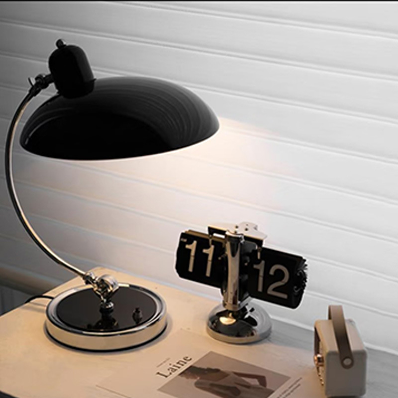 Danish Bauhaus table lamp, vintage bedroom study desk for reading, Nordic retro, internet-famous light luxury ins bedside lamp Application Scenario