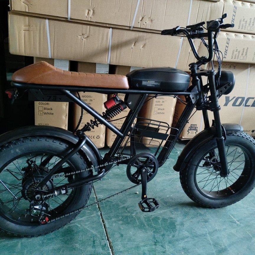 Dirt bike520 Electric-assisted snow and beach Bike SUPER73 electric Motorcycle Fat Tire electric bike details Picture