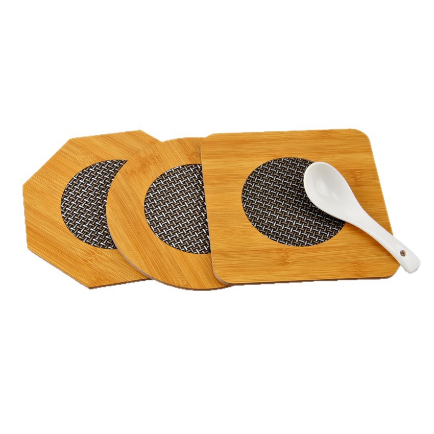 Teslin heat insulation pads, heat-resistant and heat-resistant coasters, home table MATS, bowl MATS, plate MATS, coffee coasters are selling well across borders Item Picture
