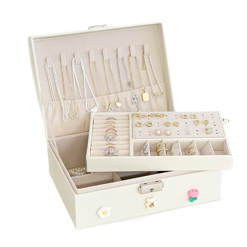 首饰盒内衬/饰品卡片/桃心首饰盒/珠宝盒/耳环纸卡白底实物图