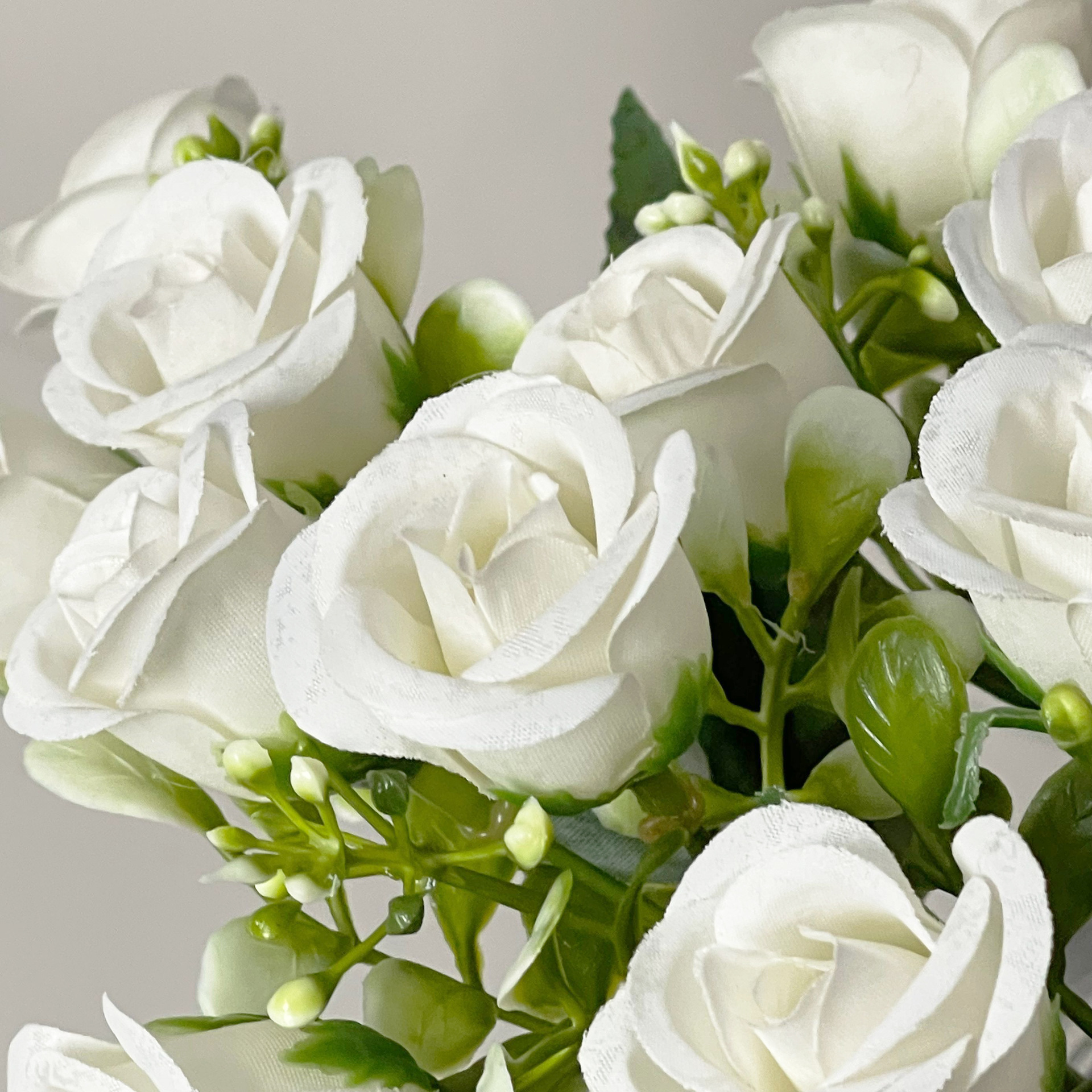 仿真花DIY发饰配件/仿真花/5朵塑膠花/假花/假花批发细节图