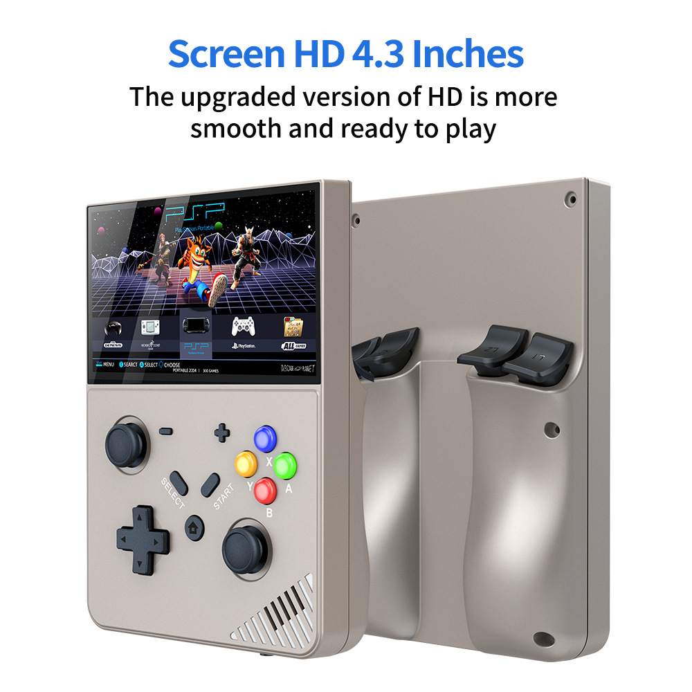Crossover burst M18 vertical 4.3 "consola portátil de juegos de mano 64GB con 20000 juegos Application Scenario
