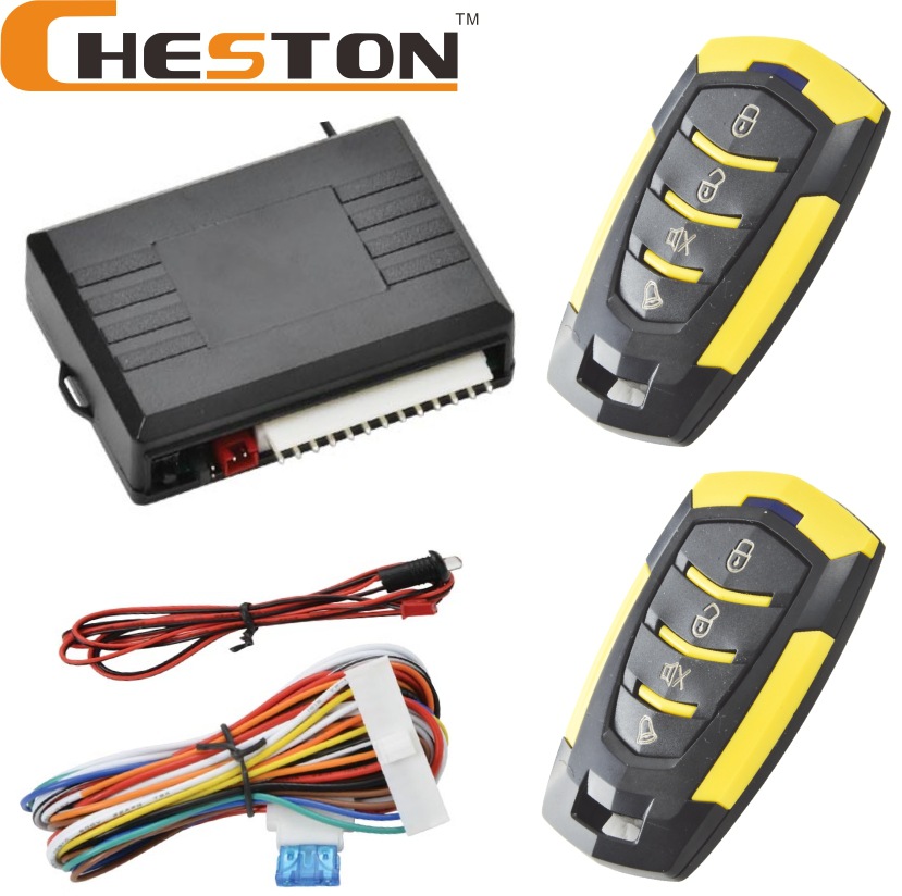 Hot-selling car anti-theft device with folding key remote control, car alarm anti-theft device, car alarm remote control