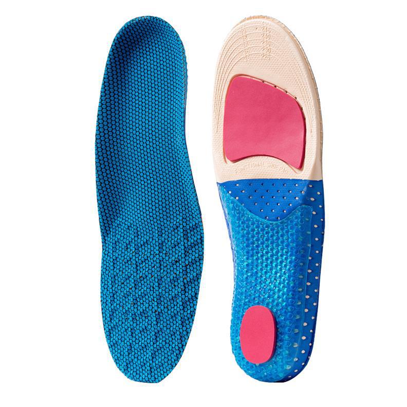 eva Men's and women's military training sports mountain climbing, running, basketball, football insoles are high-elastic, shock-absorbing, sweat-absorbing and breathable full insoles details Picture