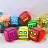 New cross-border geometry dash plush geometry Dash game plush toy doll pillow details Picture