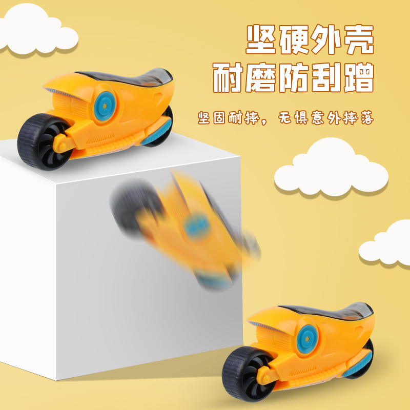 雅隆跨境卡通学生学习卷笔小汽车系列造型削笔器带橡皮创意定制细节图