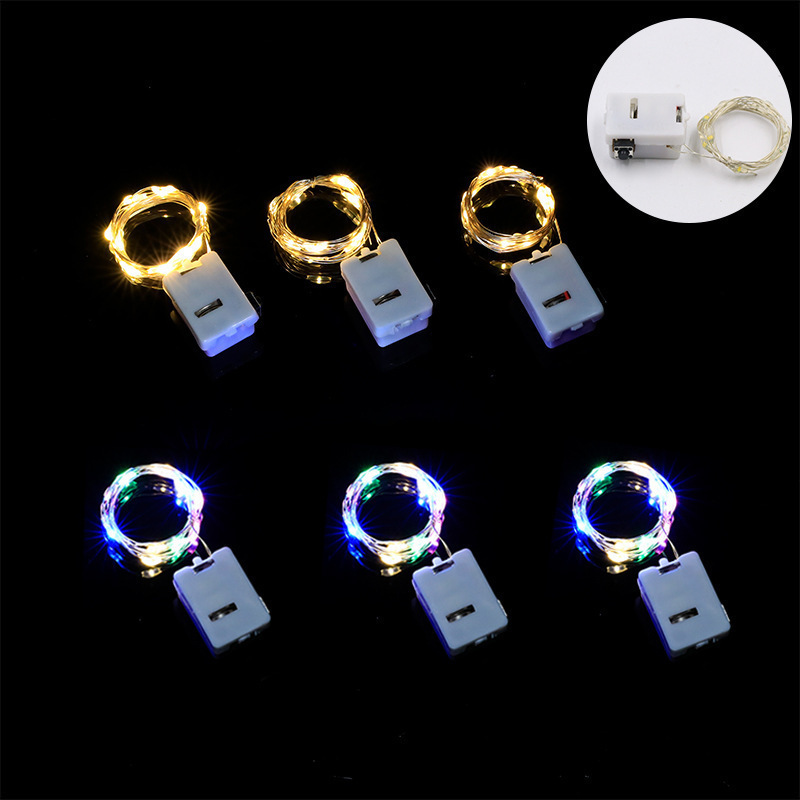 led copper wire light strings, flower bouquets, decorative atmosphere color light strips, small light strings, street vending, luminous light wires, bulk wholesale h details Picture