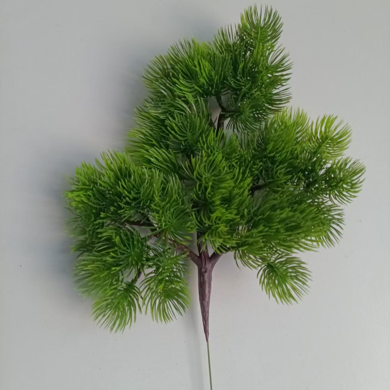 Simulated pine needles, fruit-bearing beauty pine, welcoming pine, cliff cypress pine, black pine, simulated branches, simulated pine branches and leaves Application Scenario