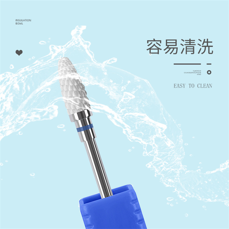 一字玻璃钻头/打磨头/钢材细节图